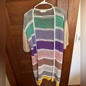 Anthropologie Sweater or Beach Cover Up One Size